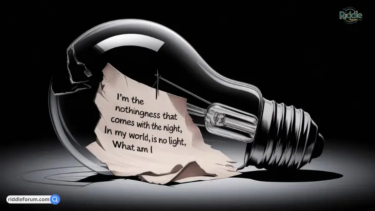 riddles about darkness