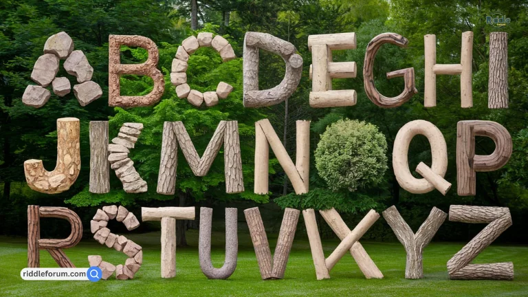 Alphabet Riddles (2)