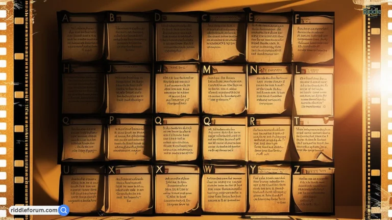 Alphabet Riddles (3)