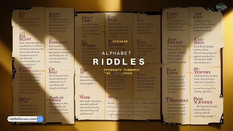 Alphabet Riddles (5)