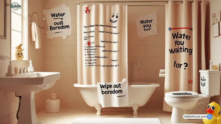 Bathroom Riddles (2)