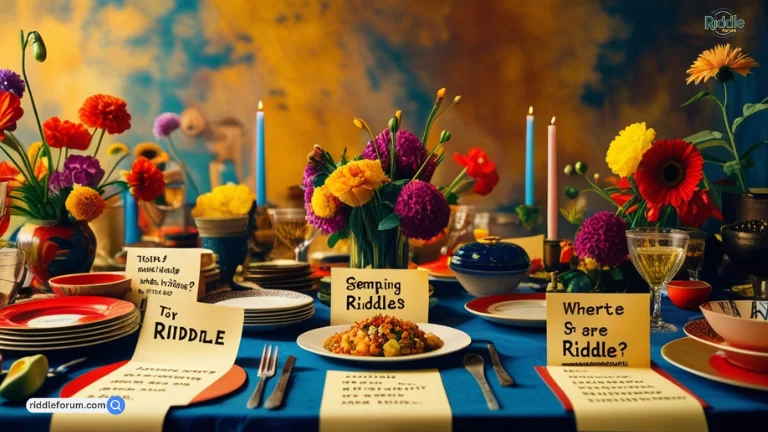 Dinner Table Riddles (3)