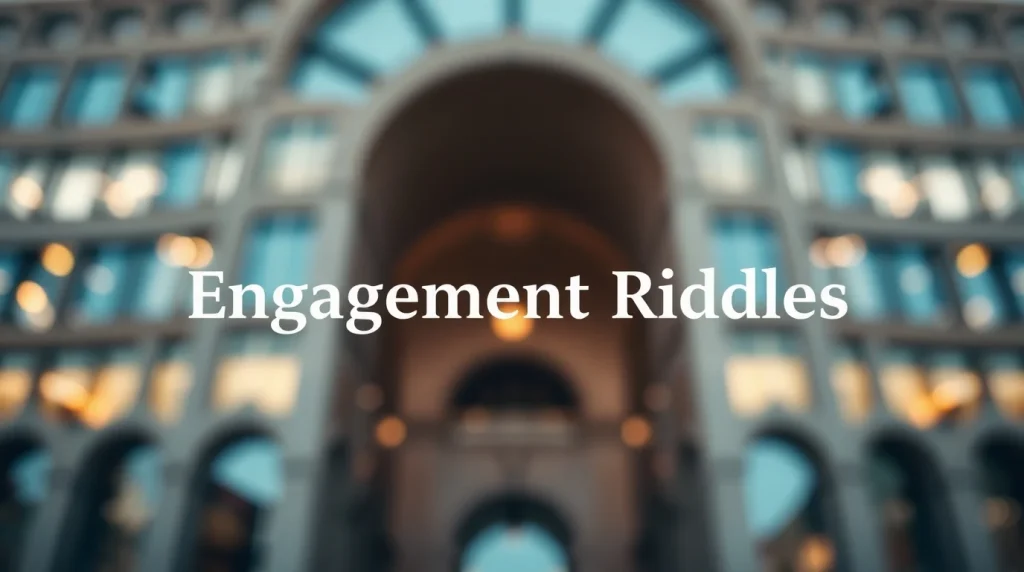 Engagement Riddles (3)