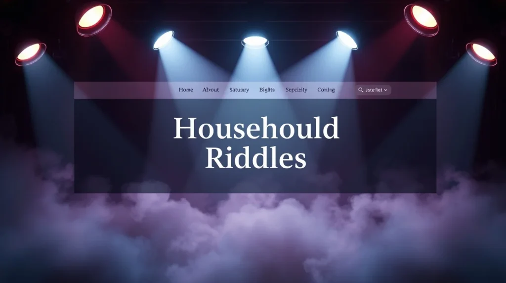 Household Riddles (4)
