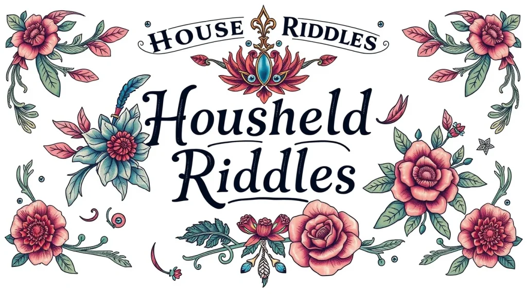 Household Riddles (6)