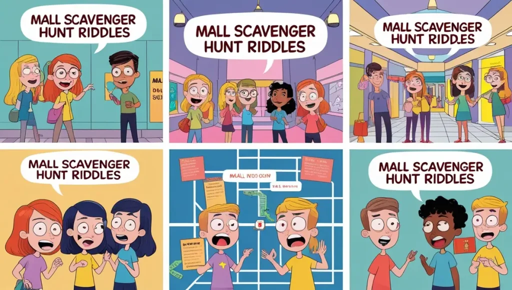 Mall Scavenger Hunt Riddles (3)