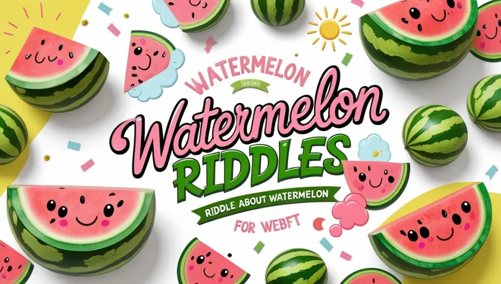 riddles about watermelon (6)