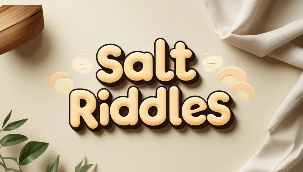 Salt Riddles (2)
